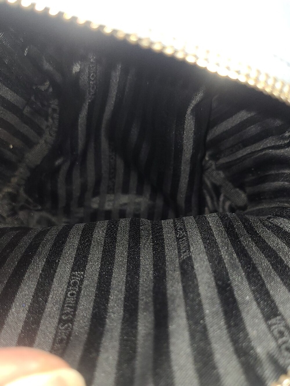 Victoria Secret Powder Blue Quilted Mini Backpack No Callouts - Picture 4 of 5